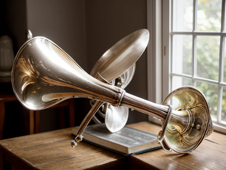 Harmon-Dämpfer aus Aluminium mit ausgezogenem Stem für den gedämpften Jazz-Trompetenton
